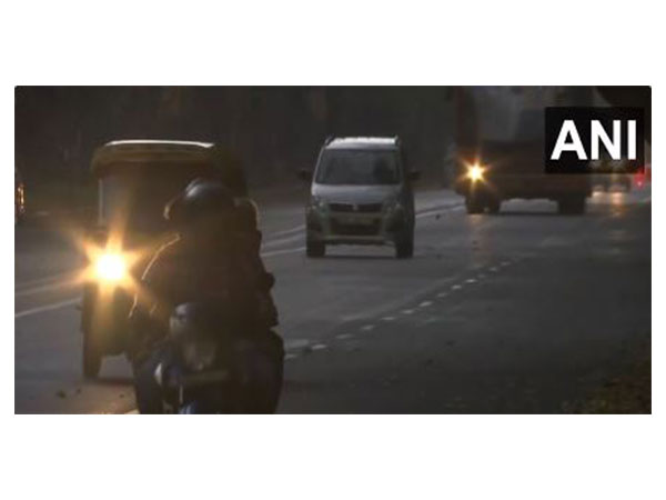 National Capital witnesses a pleasant evening as rain showers in several parts of the city.(Photo/ANI)