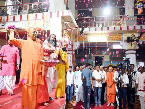 Uttar Pradesh Chief Minister Yogi Adityanath (Photo/ANI)