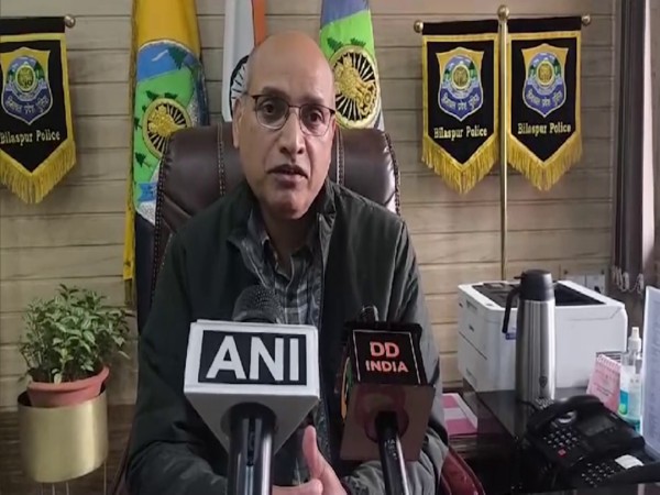 Bilaspur SP Sandeep Dhawal (Photo/ANI)