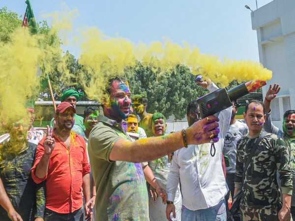 Rashtriya Janata Dal leader Tej Pratap Yadav (Photo/ANI)
