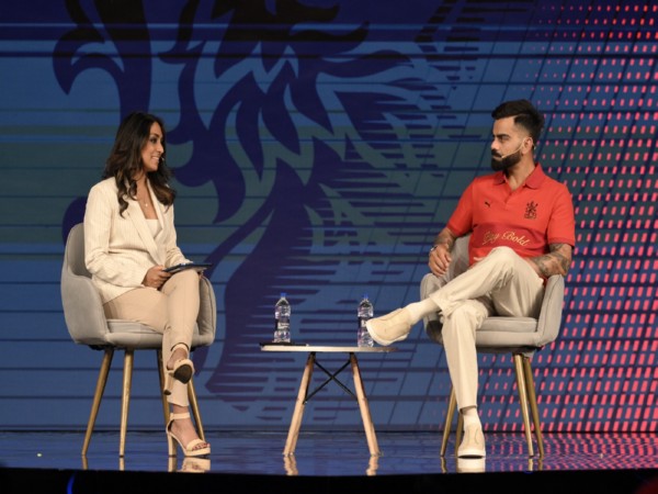  Isa Guha and Virat Kohli (Photo: RCB)