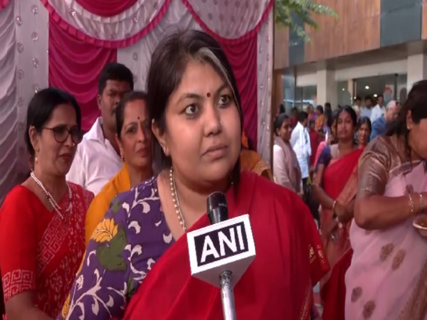 Sowmya Reddy, President of the Karnataka Mahila Congress Unit (Photo/ANi)