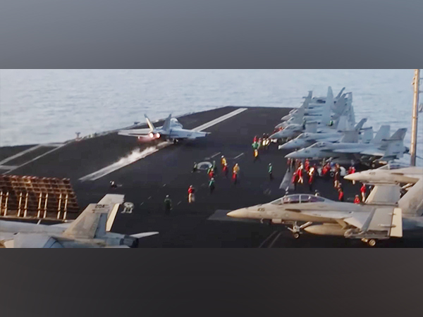 Fighter jets take off from Aircraft Carrier. (Photo: Reuters)