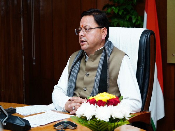 Uttarakhand CM Pushkar Singh Dhami (Photo: ANI)
