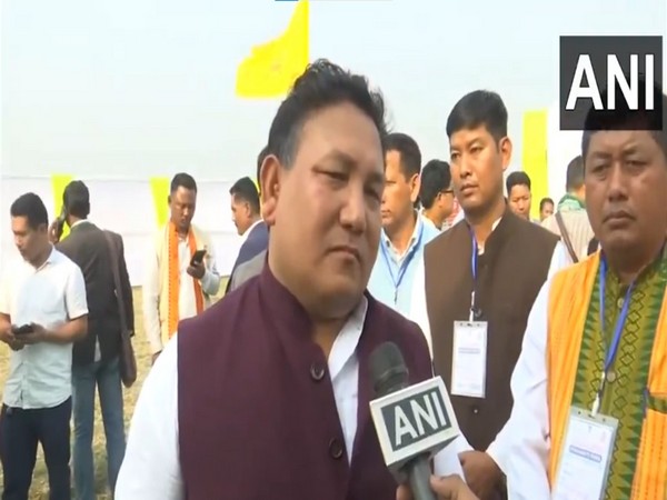 Pramod Boro, Chief Executive Member of Bodoland Territorial Council (BTC) (Photo/ANI)