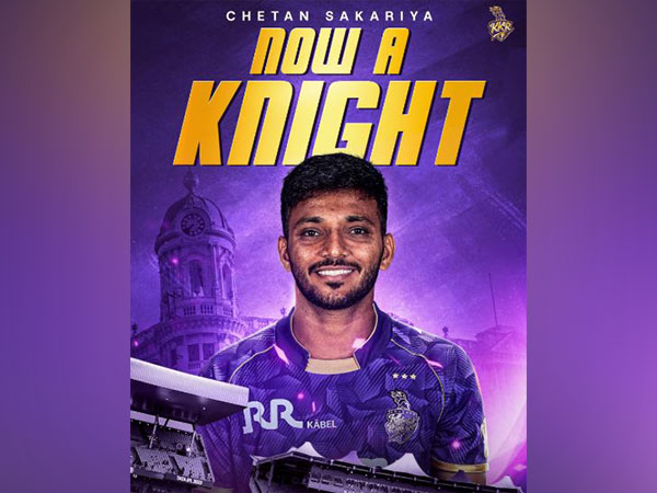 Chetan Sakariya (Photo: X/@KKRiders)