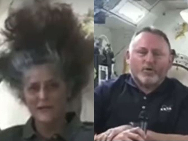 NASA astronauts Sunita Williams, Butch Wilmore (Image Credit: X/@ElonMusk) 