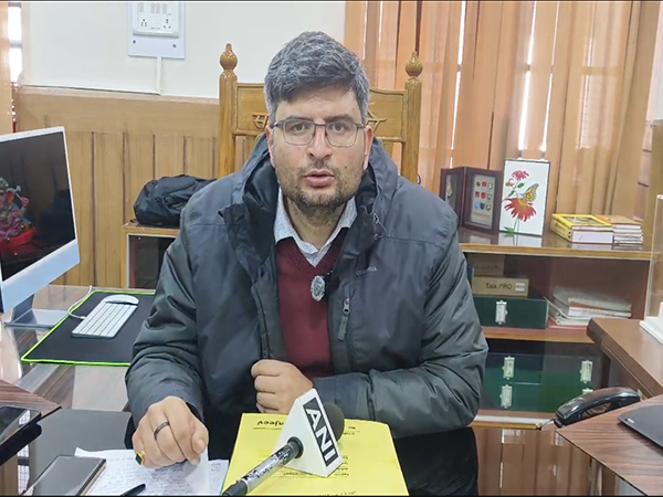 Chamoli District Magistrate Sandeep Tiwari (Photo/ANI)