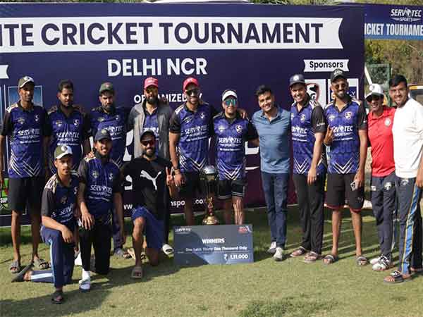 Super Strikers after winning Elite Cricket Tournament (Image: Elite Cricket Tournament)