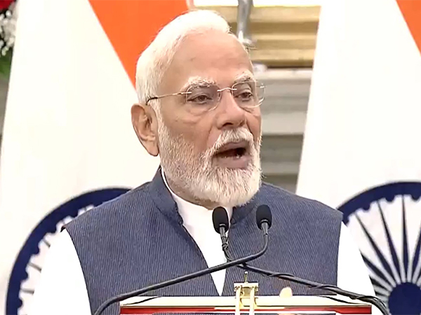 PM Modi calls for strict action against terrorism in New Delhi. (Photo: ANI)