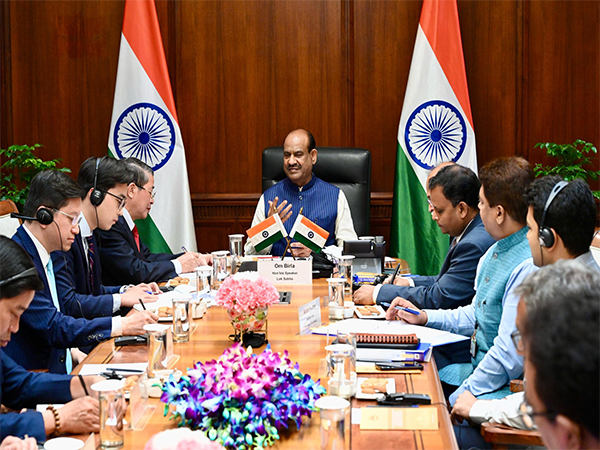 Lok Sabha Speaker Om Birla meets with Vietnamese parliamentary delegation (Photo/X@ombirlakota)