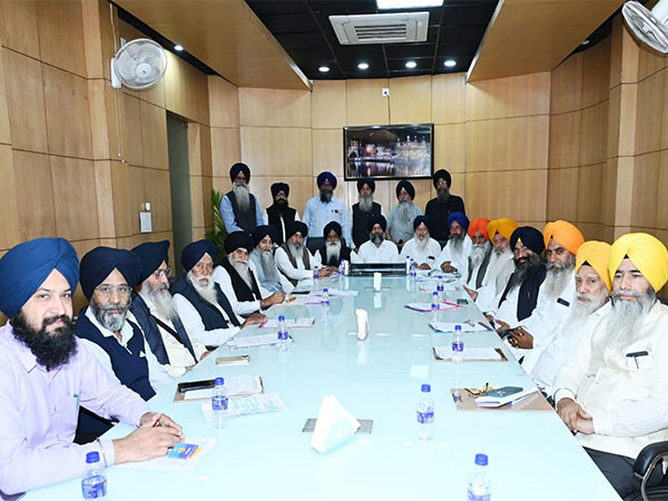 Shiromani Gurdwara Parbandhak Committee held executive committee meeting on Monday (Photo: SGPC)