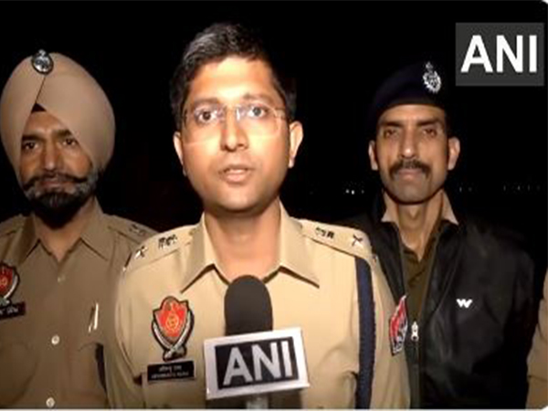 Tarn Taran SSP Abhimanyu Rana (Photo/ANI)