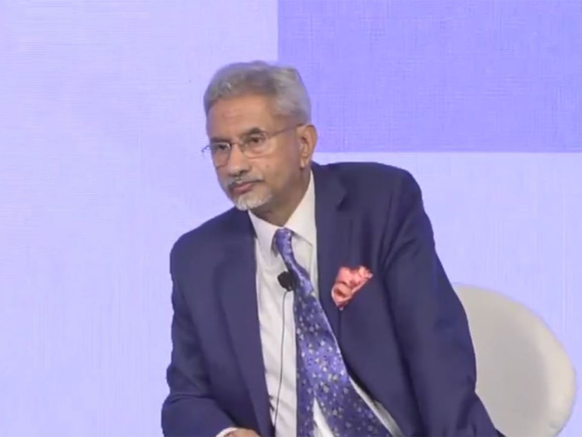 External Affairs Minister S Jaishankar speaks at Raisina Dialogue (Photo/ANI)