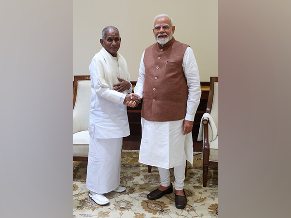 Ilaiyaraaja ,  Prime Minister Narendra Modi (Image source: X/@narendramodi)