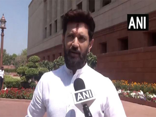 Union Minister Chirag Paswan (Photo/ANI)