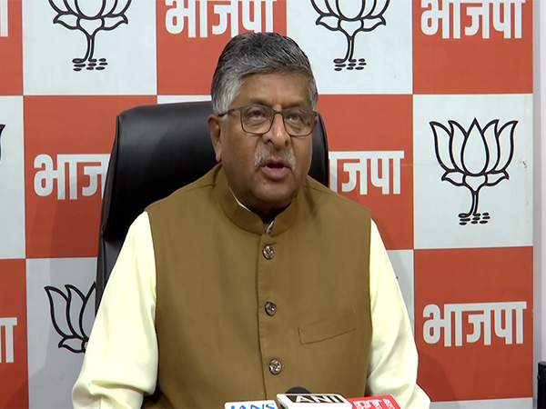 BJP leader Ravi Shankar Prasad (Photo/ANI)