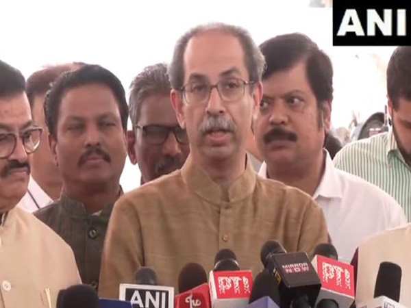 Shiv Sena (UBT) chief Uddhav Thackeray (Photo/ANI)