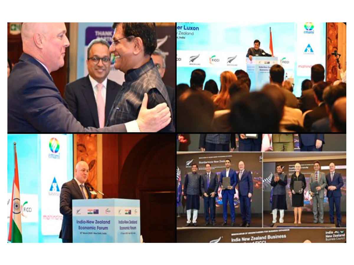 India-New Zealand Economic Forum (Images: X/@PiyushGoyal)