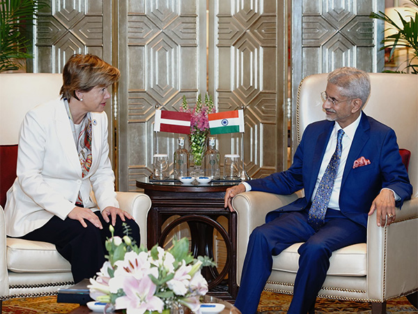 EAM Jaishankar met with Latvia’s Foreign Minister Baiba Braže (Photo: X/ @DrSJaishankar)