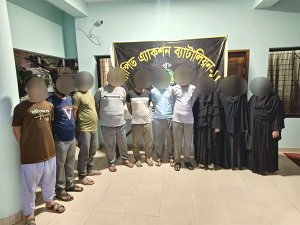 Bangladesh military detains Ataullah abu Ammar Jununi(Photo/Rapid Action Battalion)