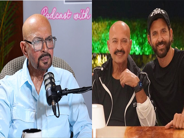 Rakesh Roshan , Rakesh Roshan with Hrithik Roshan (Image Source: ANI/ Rakesh Roshan/Instagram)