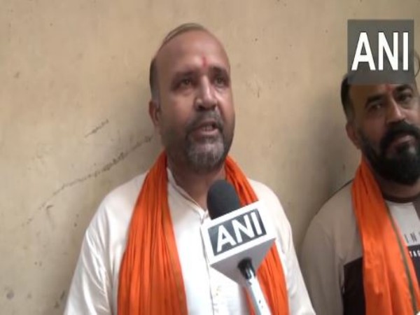 VHP member Rajkumar Sharma (Photo/ANI)