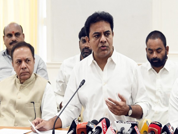 BRS Working President KT Rama Rao (File Photo/ANI)