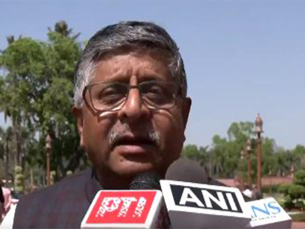 Bharatiya Janata Party leader Ravi Shankar Prasad (Photo/ANI)