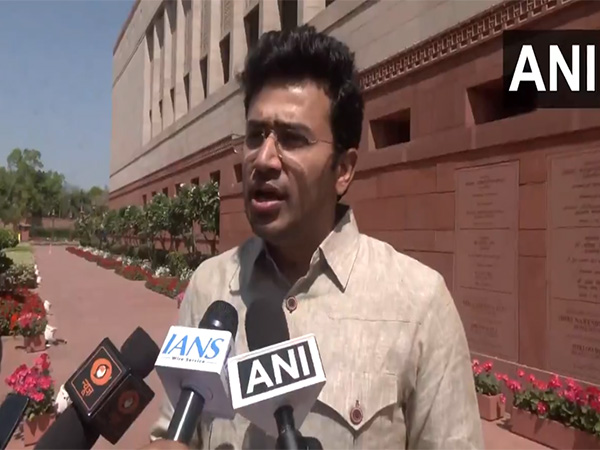 BJP MP Tejasvi Surya (Photo/ANI)