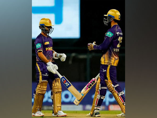 Ajinkya Rahane and Venkatesh Iyer (Photo: Instagram/@kkriders)