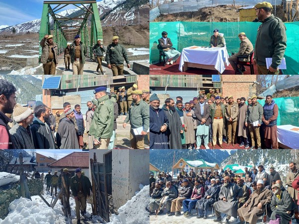 IGP Jammu Zone, Bhim Sen Tuti, IPS, conducts comprehensive visit to various border outposts. (Photo/ANI)