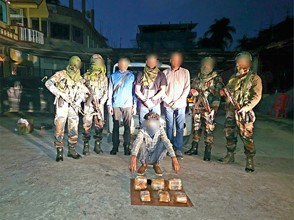 Assam Rifles recovers drugs worth Rs 2.98 crore from Silchar (Photo/ANI)