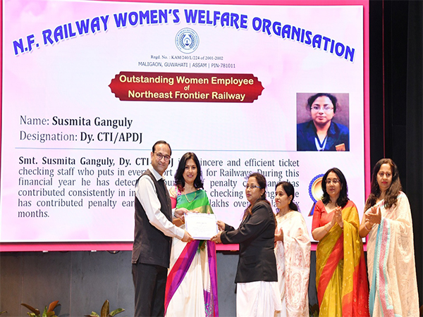 NFRWWO recognizes women railway employees for their outstanding contributions (Photo/ANI)