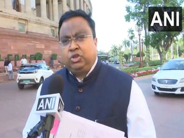 BJD MP Sasmit Patra (Photo/ANI)