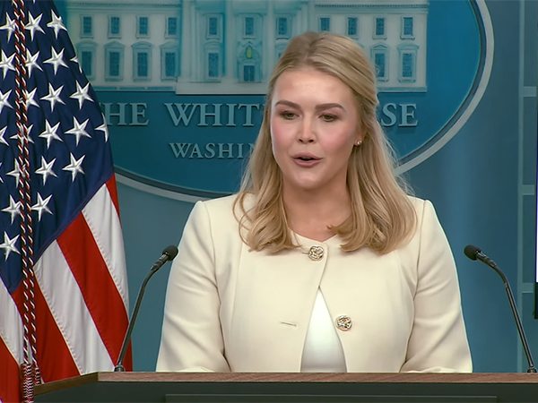 US White House Press Secretary Karoline Leavitt (Image: YouTube@WhiteHouse)