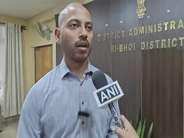 Ri Bhoi Deputy Commissioner, Abhilash Baranwal (Photo/ANI)