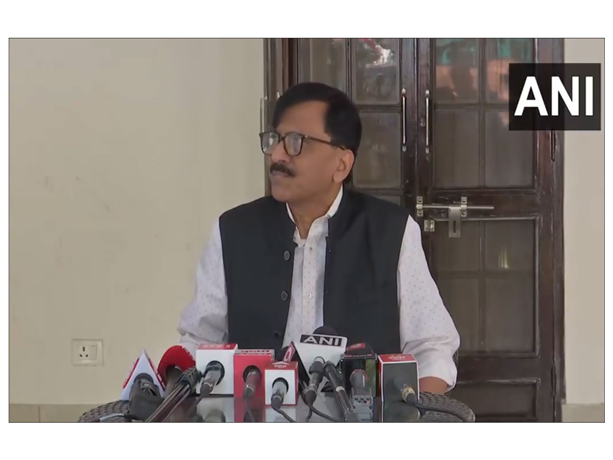 Shiv Sena (UBT) leader Sanjay Raut (Photo/ANI)