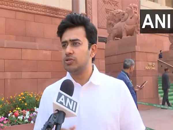  BJP MP Tejasvi Surya. (Photo/ANI)