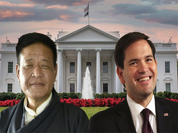 US Secretary of State Marco Rubio, Tibetan President in-exile Sikyong Penpa Tsering (Image Credit: @CTA_TibetdotNet)