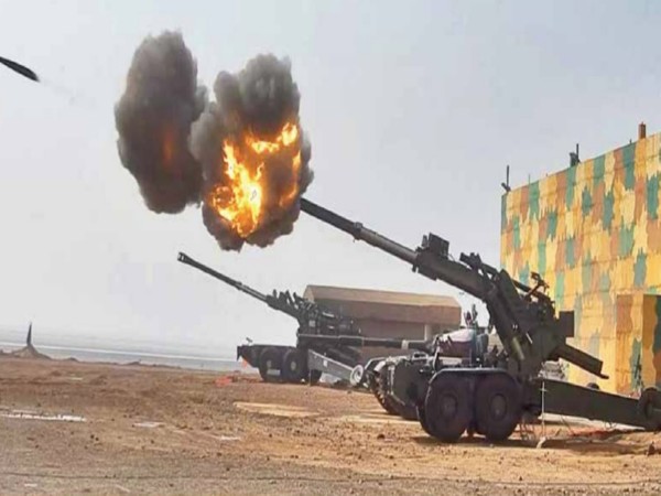 Visual of a artillery gun. (File Photo/DRDO)