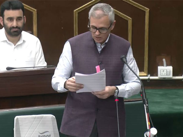 Jammu and Kashmir Chief Minister Omar Abdullah (Photo/ANI)