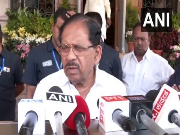 Karnataka Home Minister G Parameshwara (Photo/ANI)