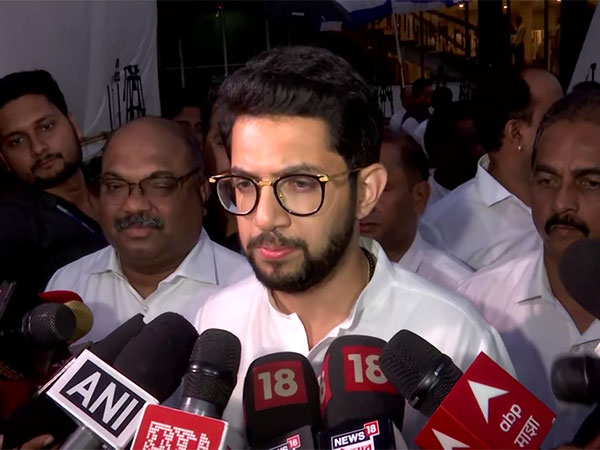 Shiv Sena (UBT) leader Aditya Thackeray (Photo/ANI)
