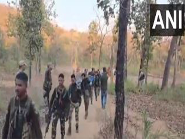 Visuals from near ground zero in Bijapur District (Photo/ANI) 