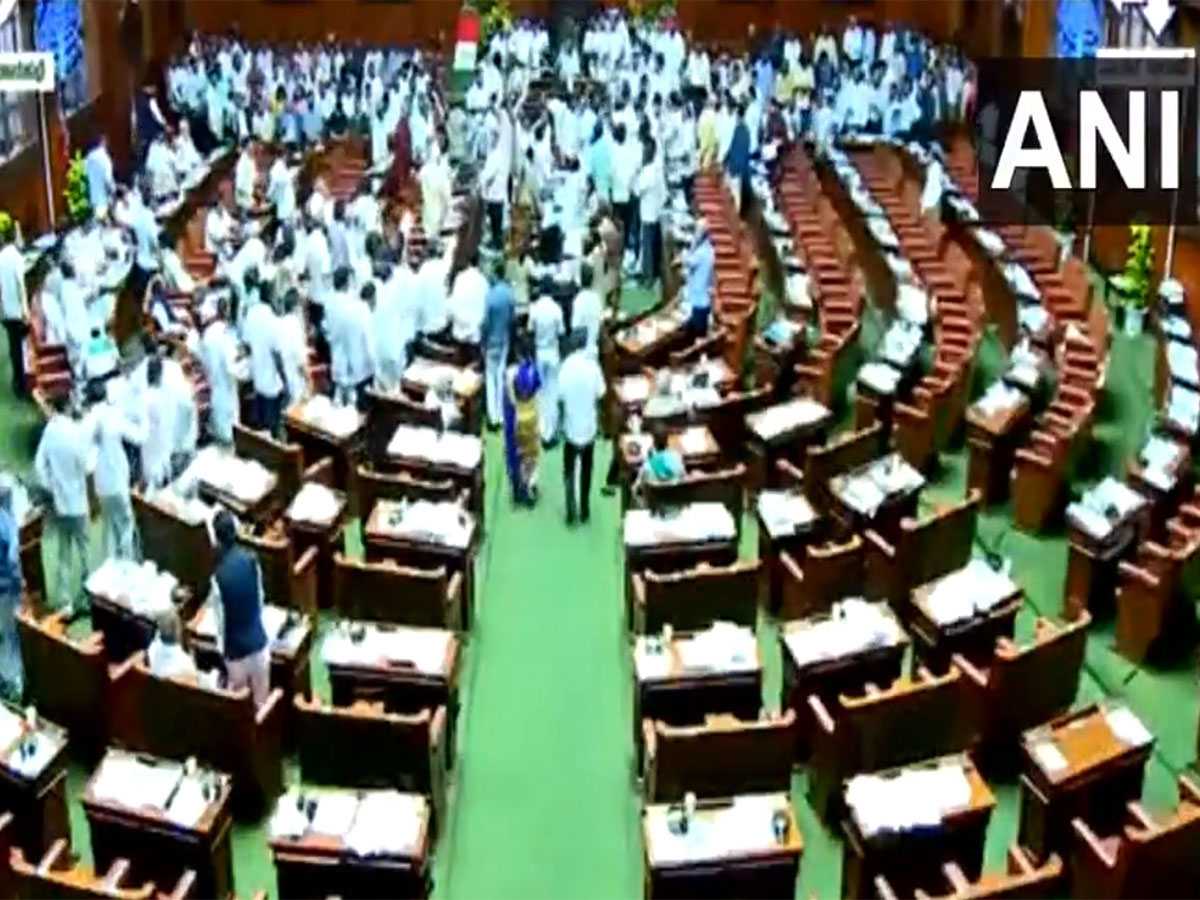 Visual of Karnataka Assembly. (Photo source: Karnataka Assembly)