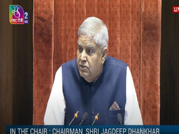 Vice-President and Rajya Sabha Chairman Jagdeep Dhankhar (Photo/Sansad tv)