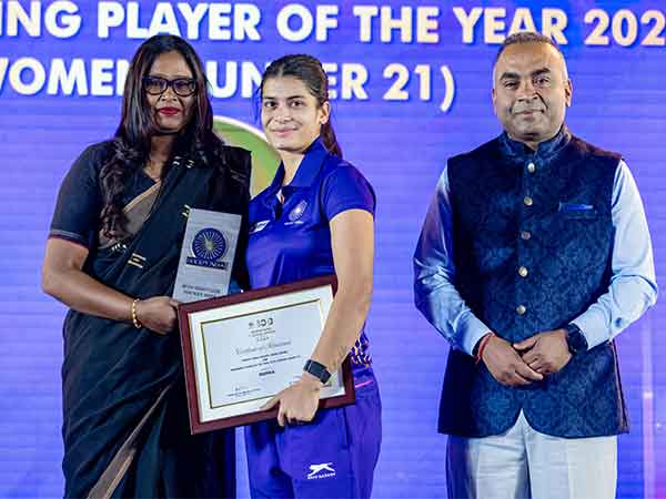 Upcoming Player of the Year (Women) - Deepika (Photo: Hockey India)