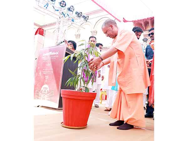 Uttar Pradesh Chief Minister Yogi Adityanath in Ayodhya (Photo/@myogiadityanath)
