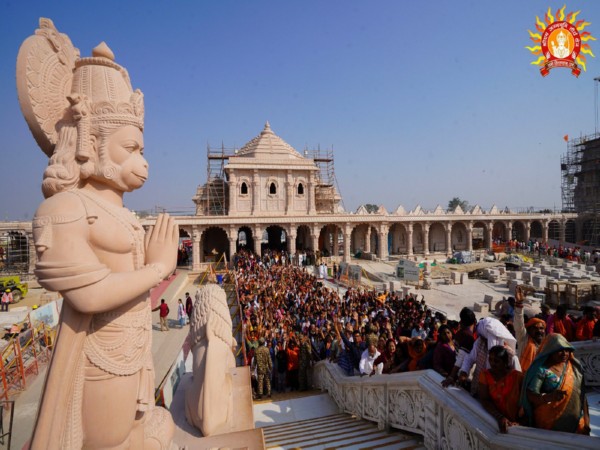 Shri Ram Janmabhoomi Temple in Ayodhya (Photo/ANI)